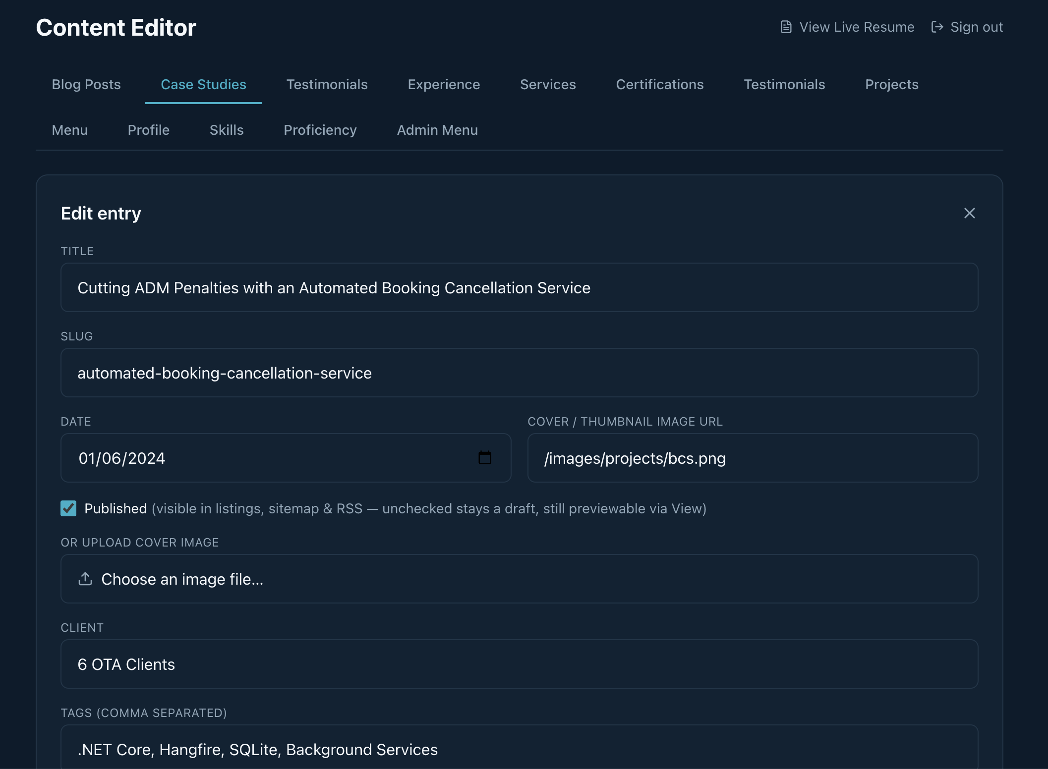 How I Made My Static Website Editable — Without a Server or Database