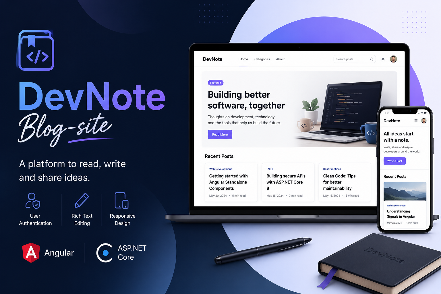 DevNote Blog-site